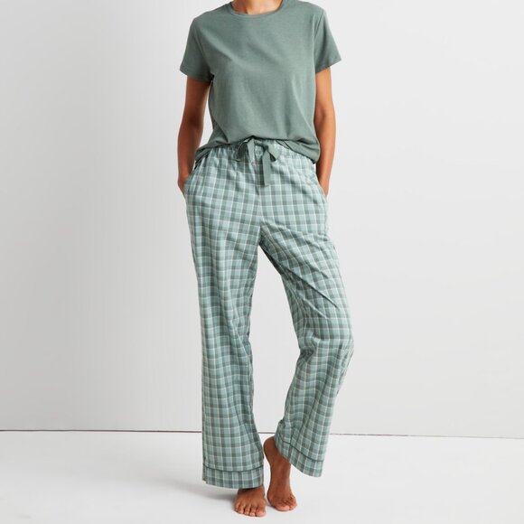 State of Day Women's Printed Poplin Pajama Pants Xs-3X - Picture 1 of 6